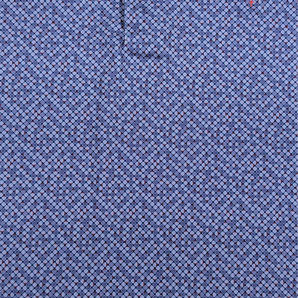 Peter Millar Summer Comfort Sterling Performance Golf Polo Mens Large Blue - Picture 9 of 12